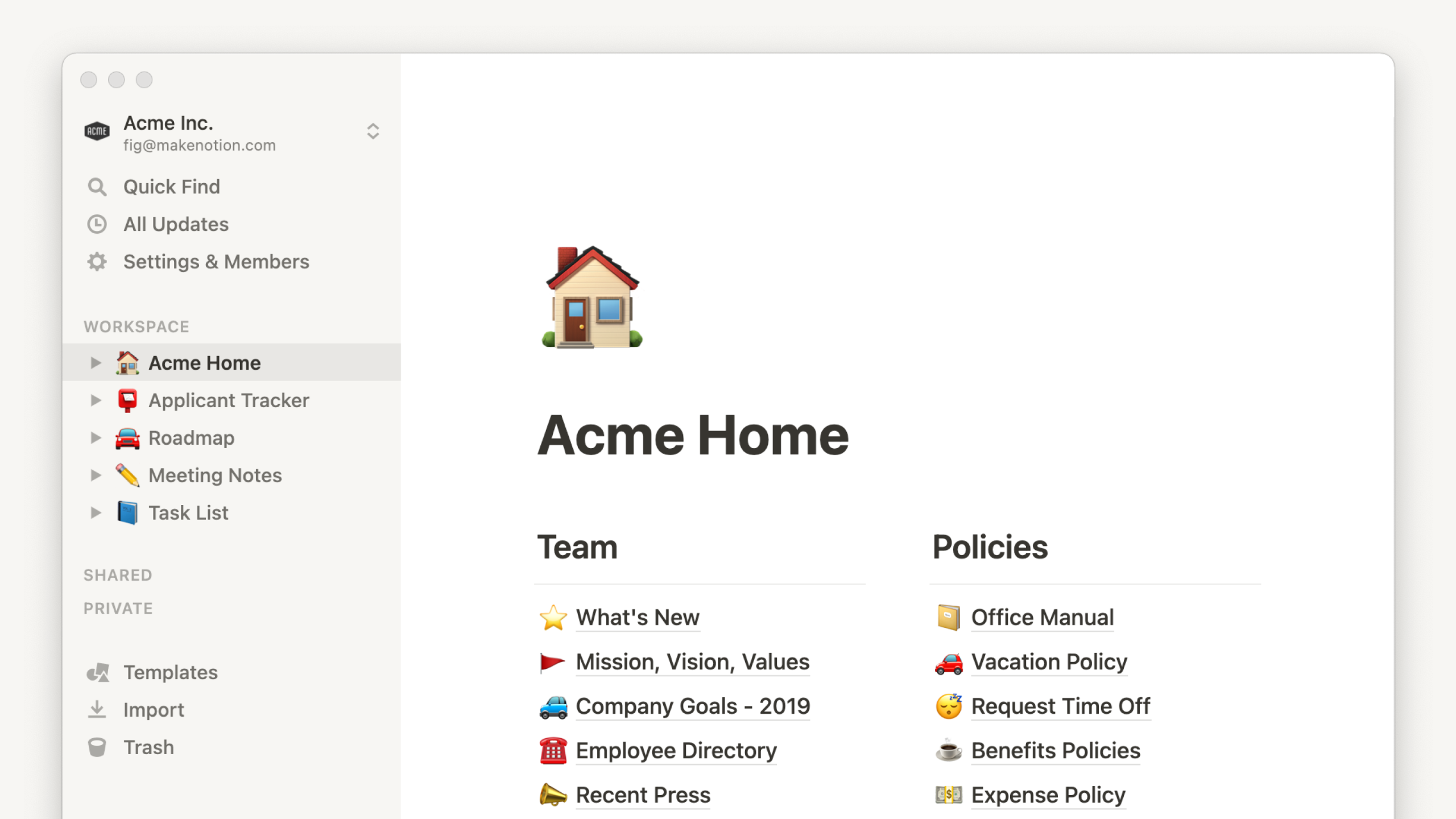Notion database and kanban views - notion.so