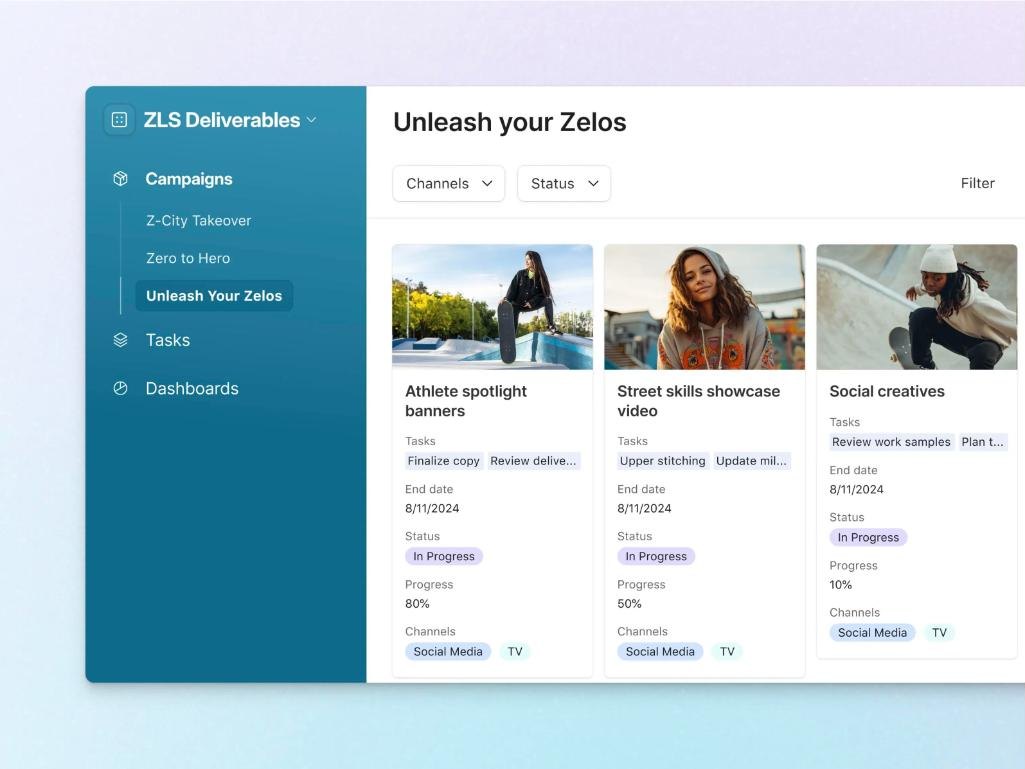 Airtable Portals client deliverables portal example