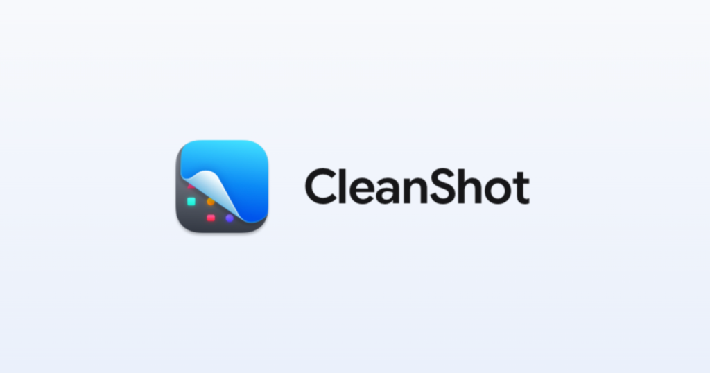 CleanShot X logo on a light background