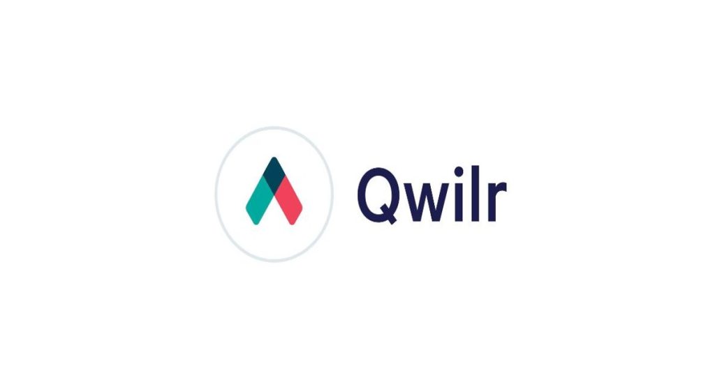 Qwilr logo on a white background