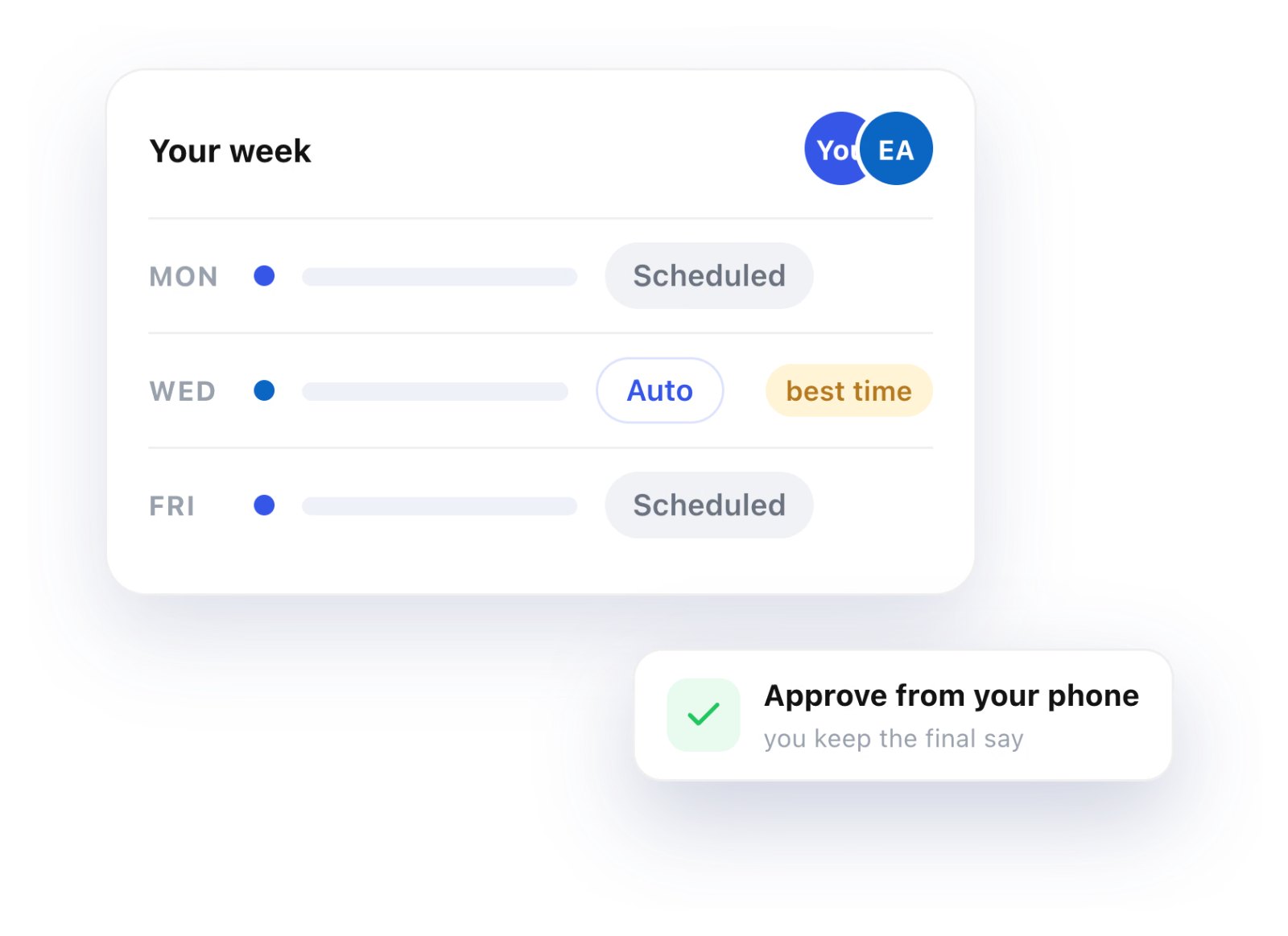 Taplio scheduling calendar showing LinkedIn posts planned across the month