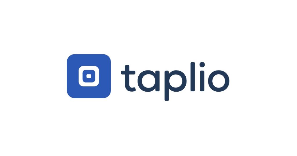 Taplio logo on a white background